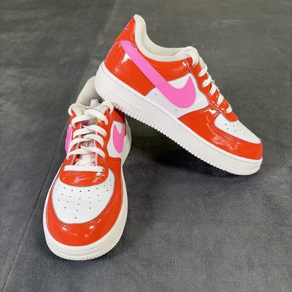 Nike Other - Nike Air Force 1 LV8 (GS) Valentine's Day Pink White FD1031-600 Youth Size 1Y